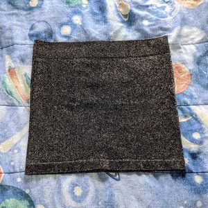**SOLD** Glitter Sparkly Mini Skirt